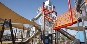 área de juego infantil en Madrid