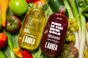 foto botellas de aceite LÁurea